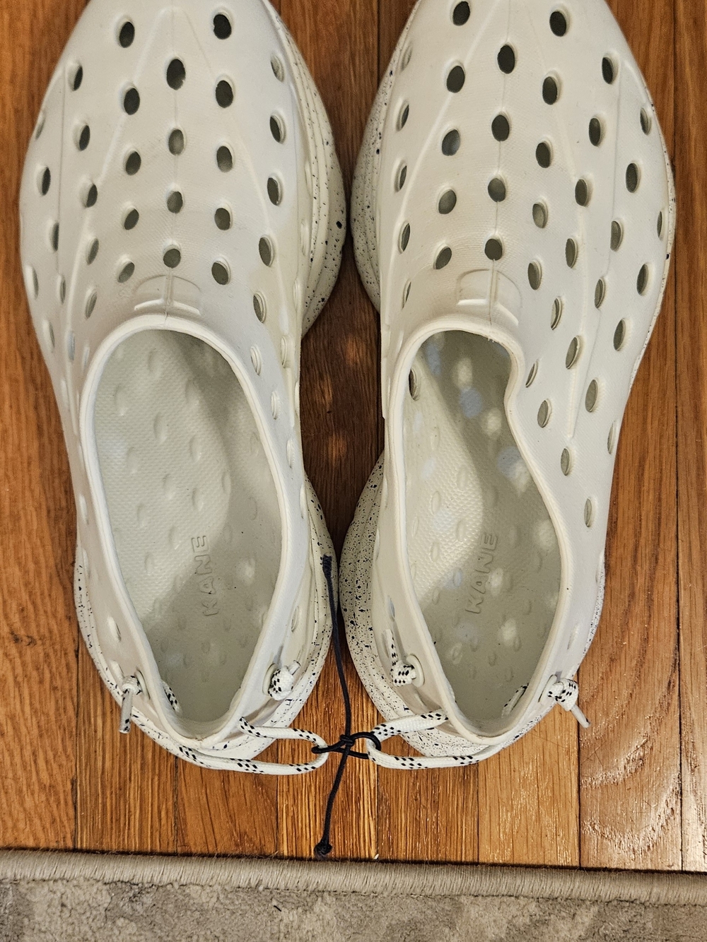 KANE White Recovery Rubber Shoe Sole - Made in Brazil
